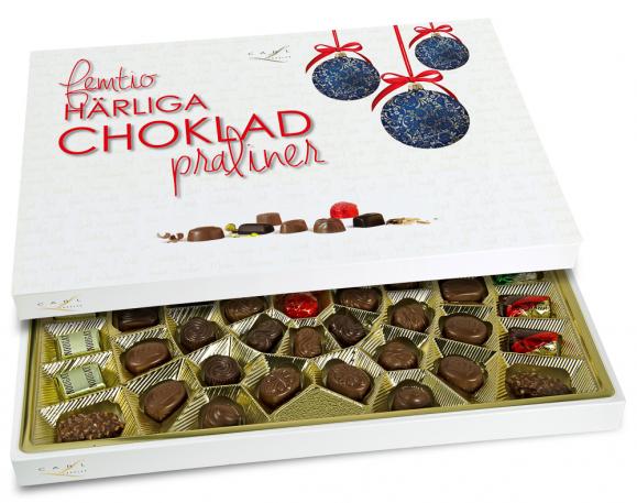 Chokladask 50 H rliga Praliner Chokladask 50 H rliga Praliner